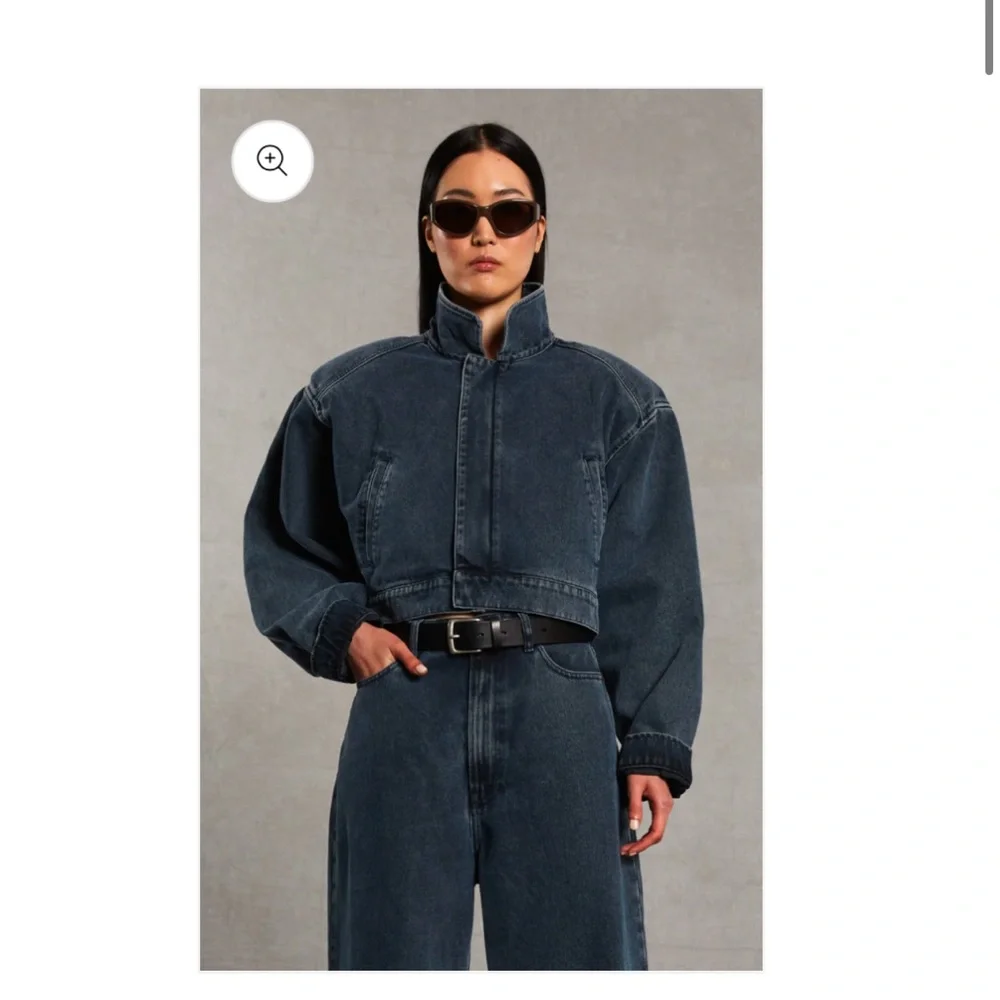 3x1 NYC AMELIA CROP JACKET - Picture 1 of 8
